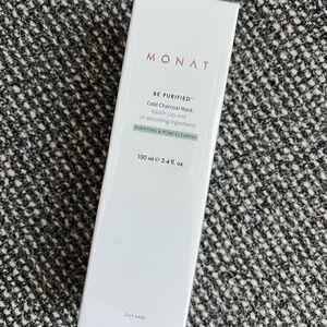 Monat Be Purified Cold Charcoal Mask 3.4oz NEW - SEALED